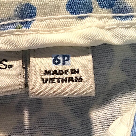 Kim Rogers Blue and White Crops - Picture 5 of 6